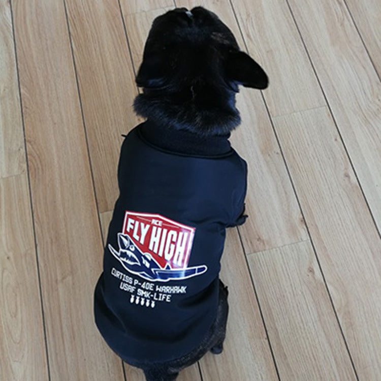 Jacket Cotton Plus Fleece Pet Sweater