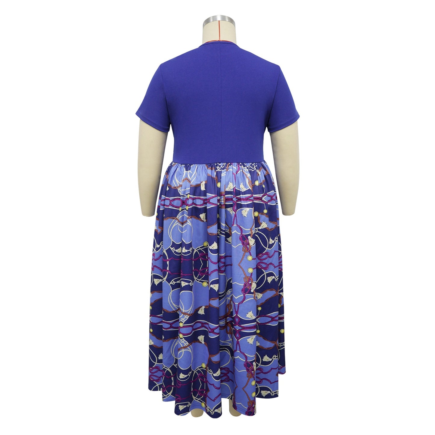 Fashionable Elegant Pleated Swing Ladies Dress