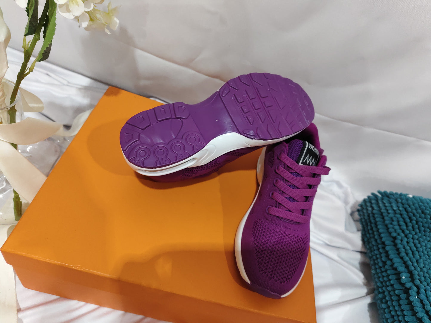 Flying Woven Mesh Shoes Women's Shoes Sports Casual Shoes Fashion Breathable