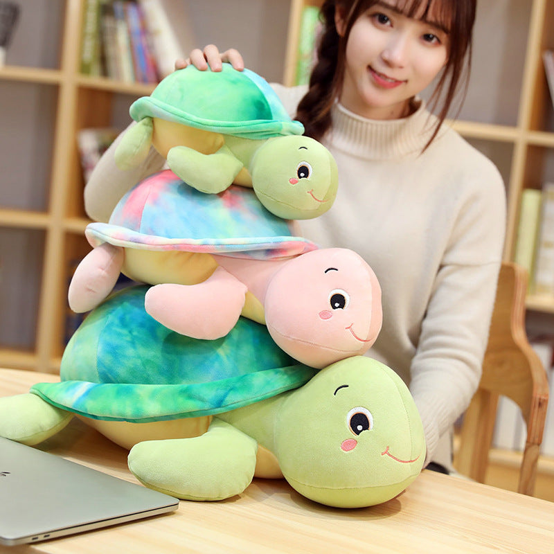 Cartoon turtle pillow
