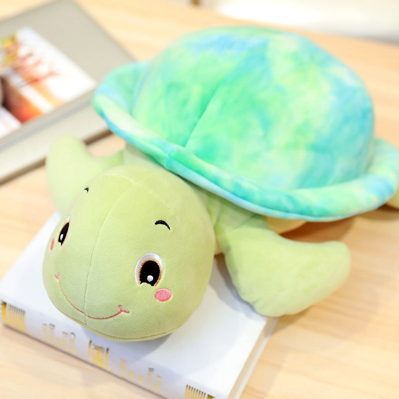 Cartoon turtle pillow