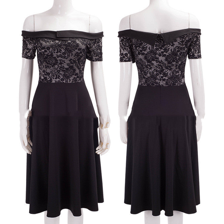 Slim Strapless Sexy Dress