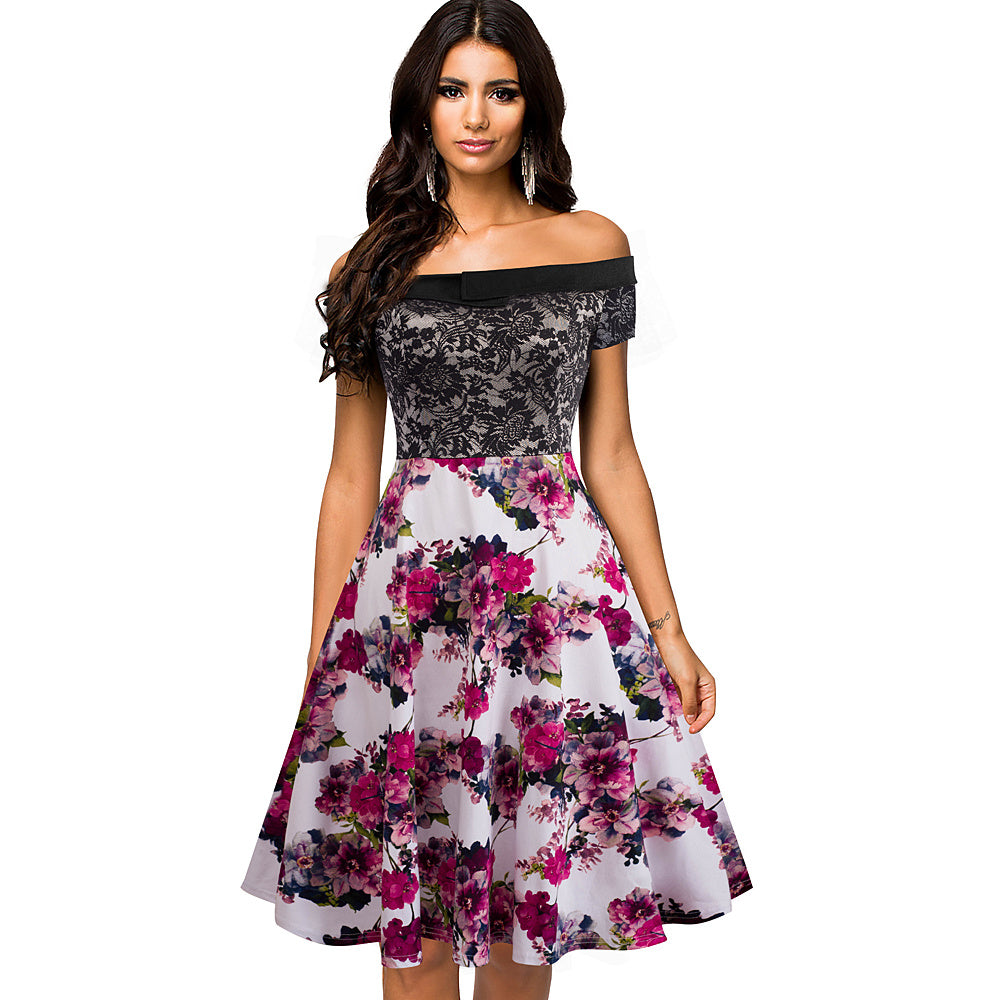 Slim Strapless Sexy Dress