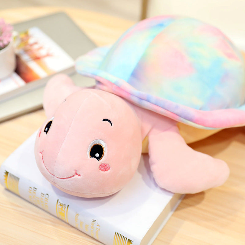Cartoon turtle pillow