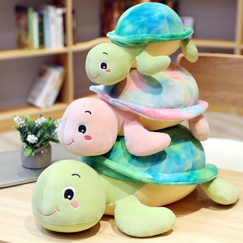 Cartoon turtle pillow