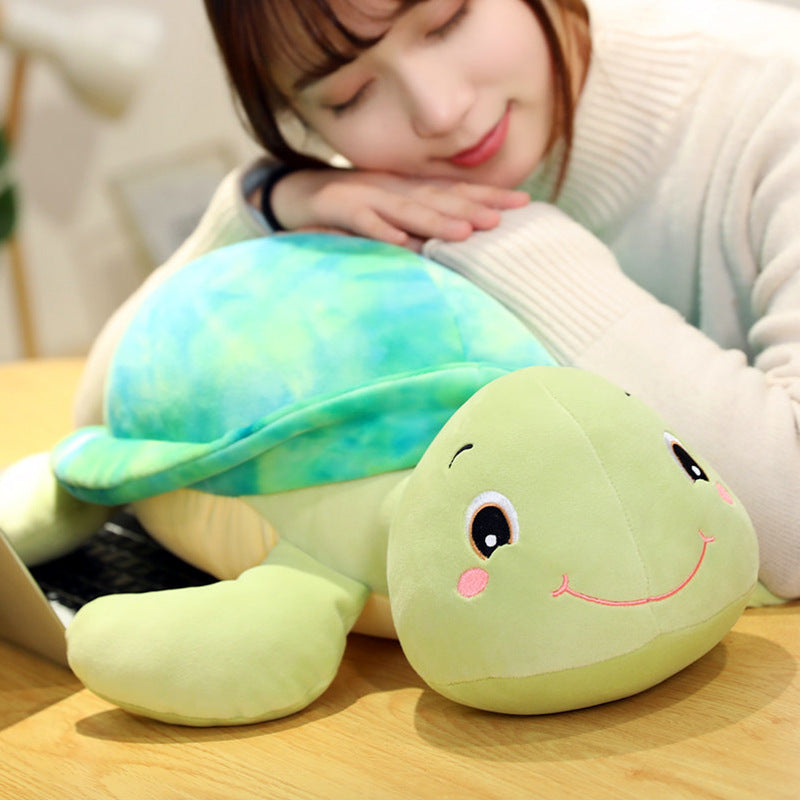 Cartoon turtle pillow