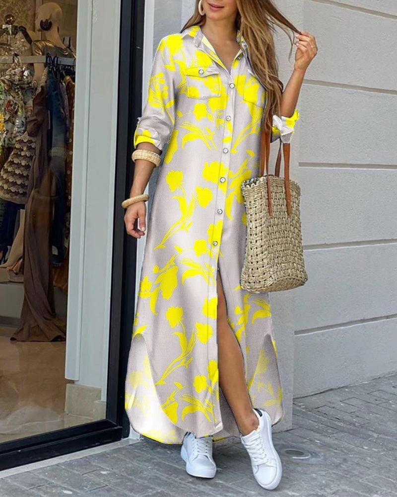 Loose Casual Long Dress For Women
