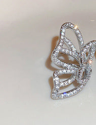 Butterfly Ear Clip Female Special-interest Design