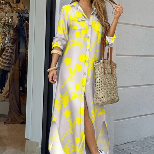 Loose Casual Long Dress For Women