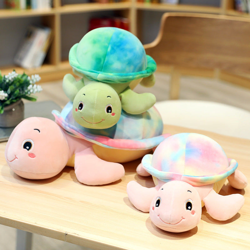 Cartoon turtle pillow