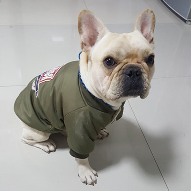 Jacket Cotton Plus Fleece Pet Sweater