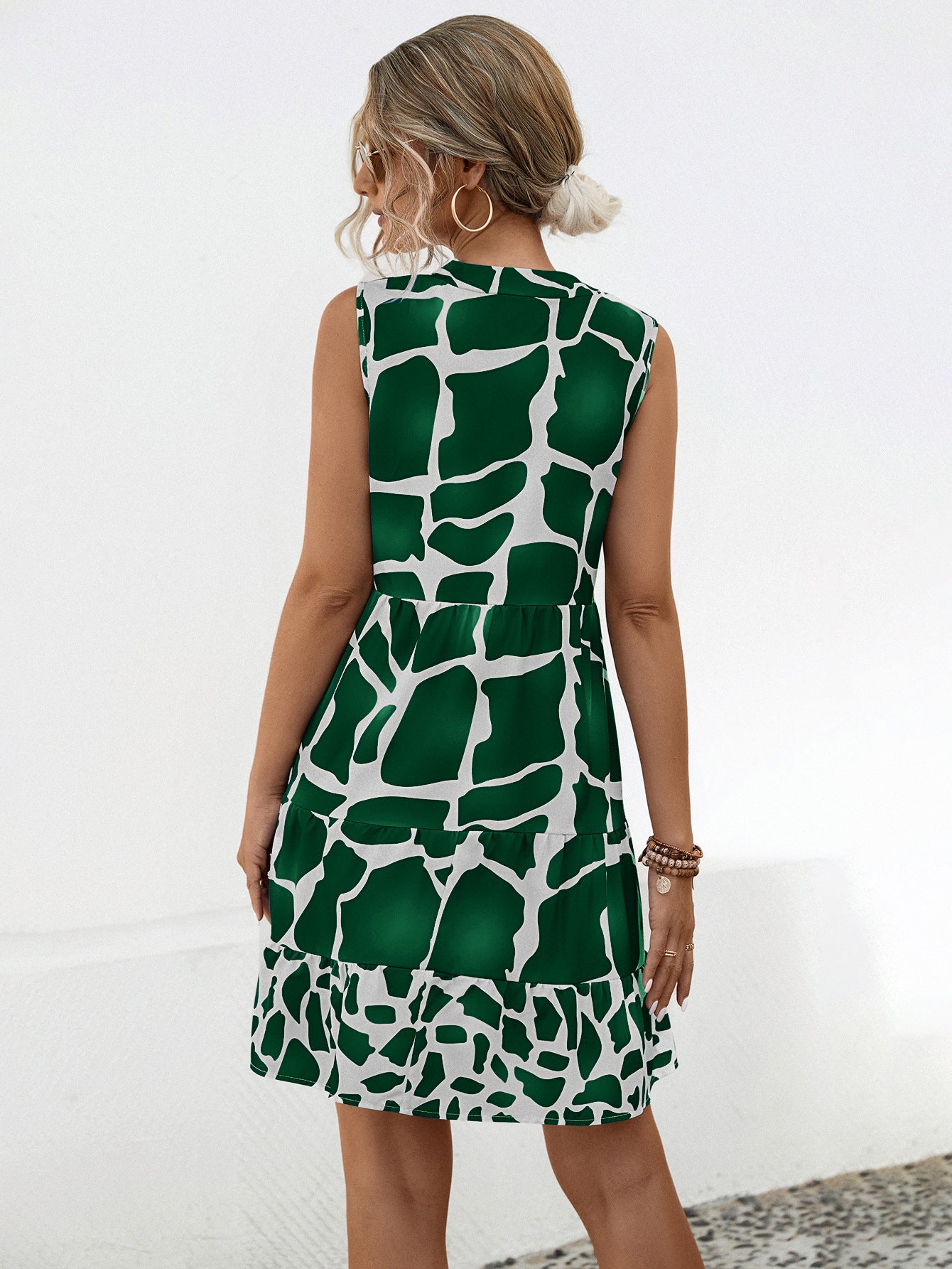Fashion Personality Women Sleeveless Dress