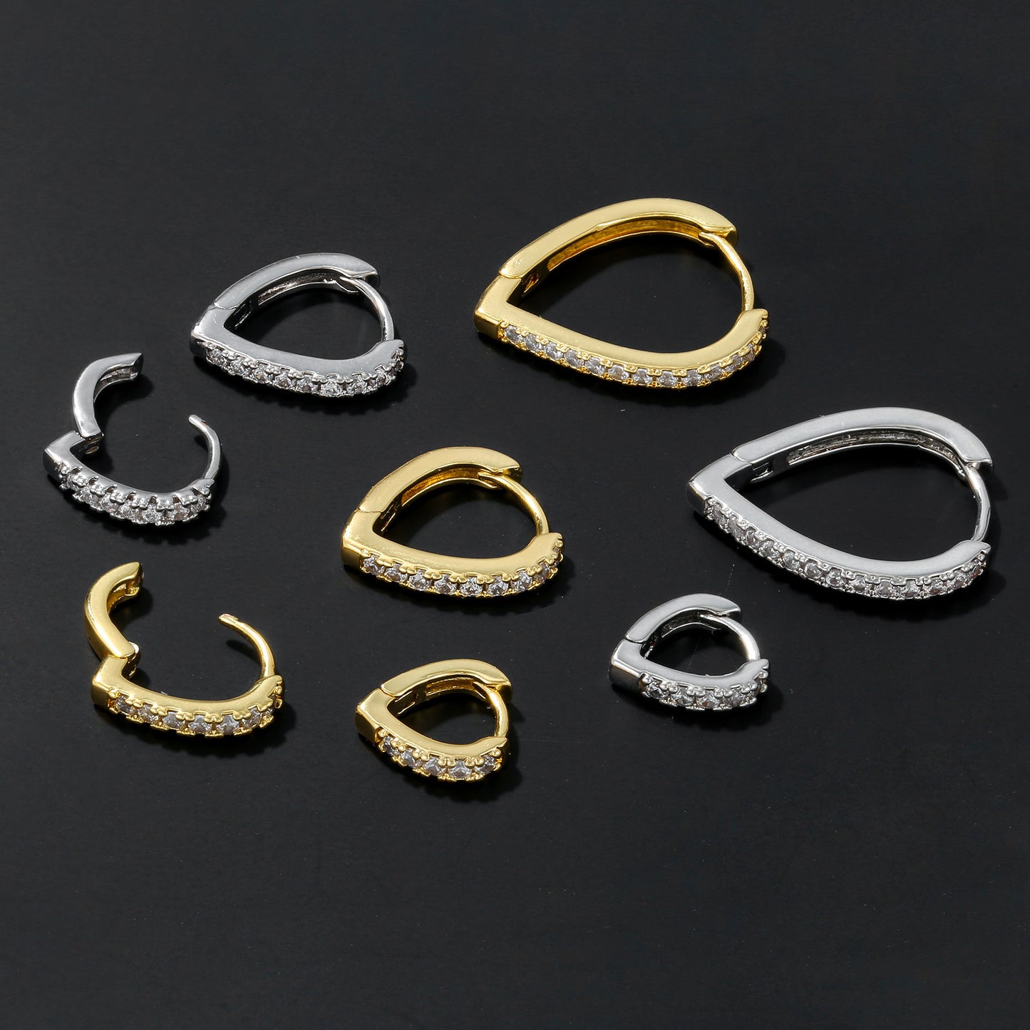 Simple Temperament Summer Cool Love Ear Clip