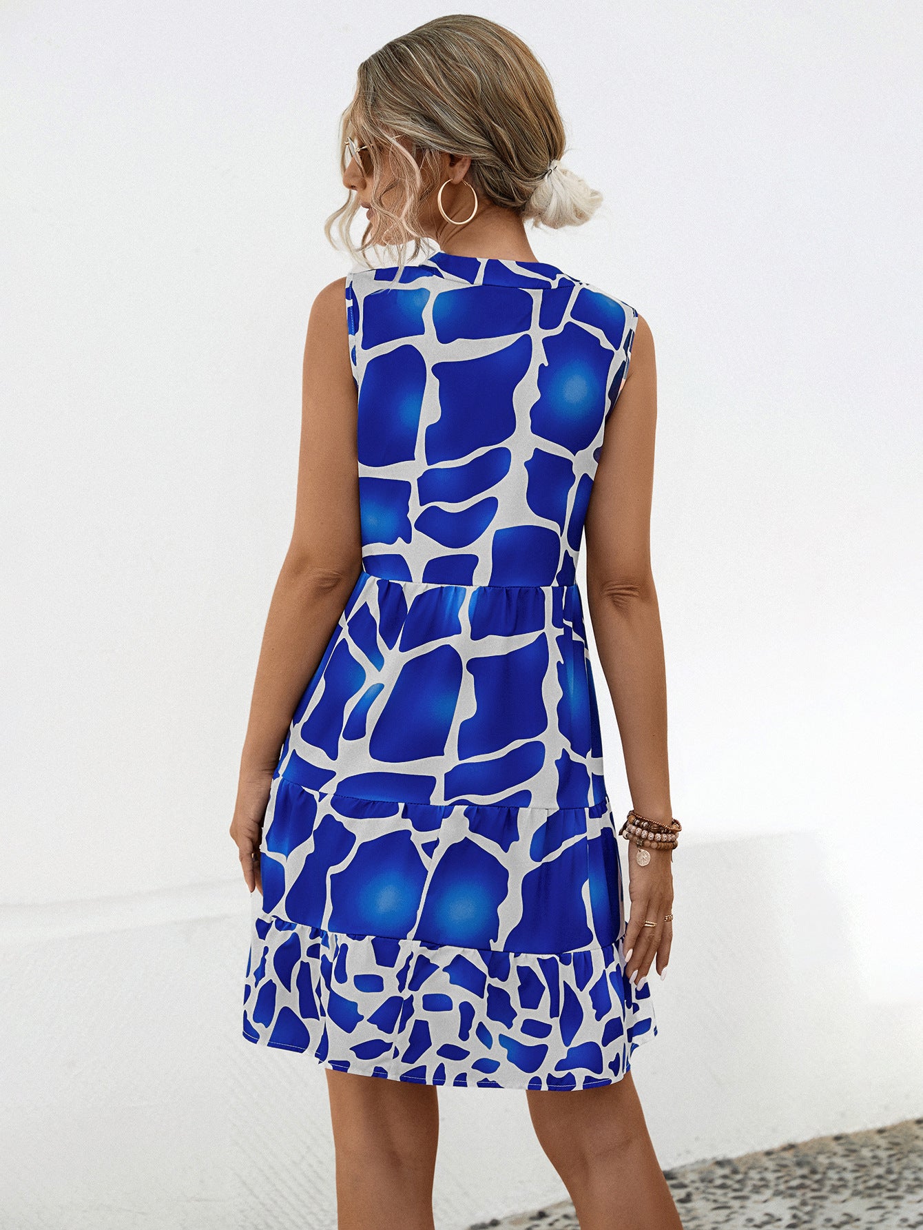Fashion Personality Women Sleeveless Dress